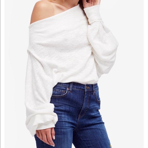 Free People Tops - Free People Skyline off-the-shoulder sweater